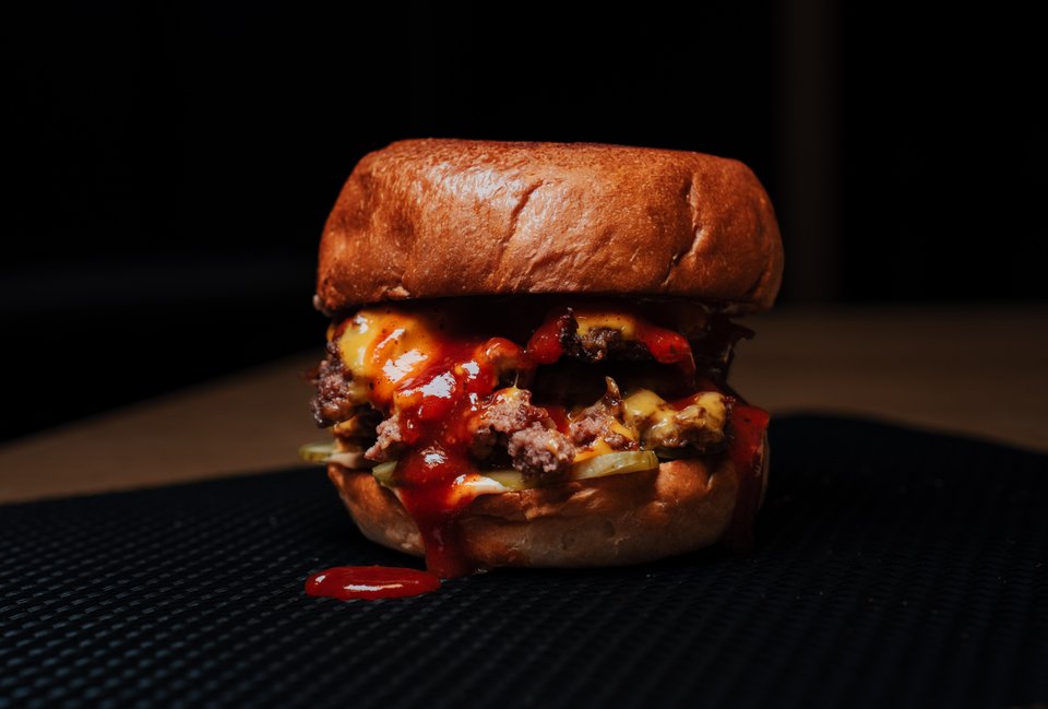 Beef Stack smash burger