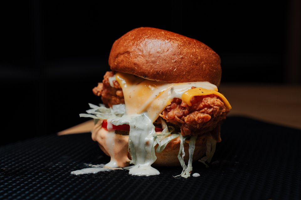 Chicken burger